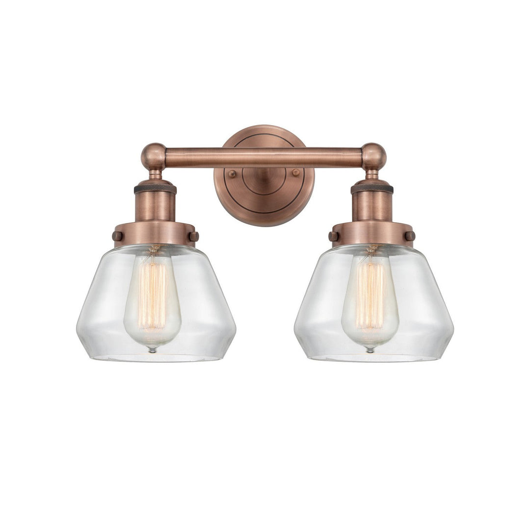 Innovations Edison 616-2W-AC-G172 Bath Vanity Light 16 in. wide - Antique Copper