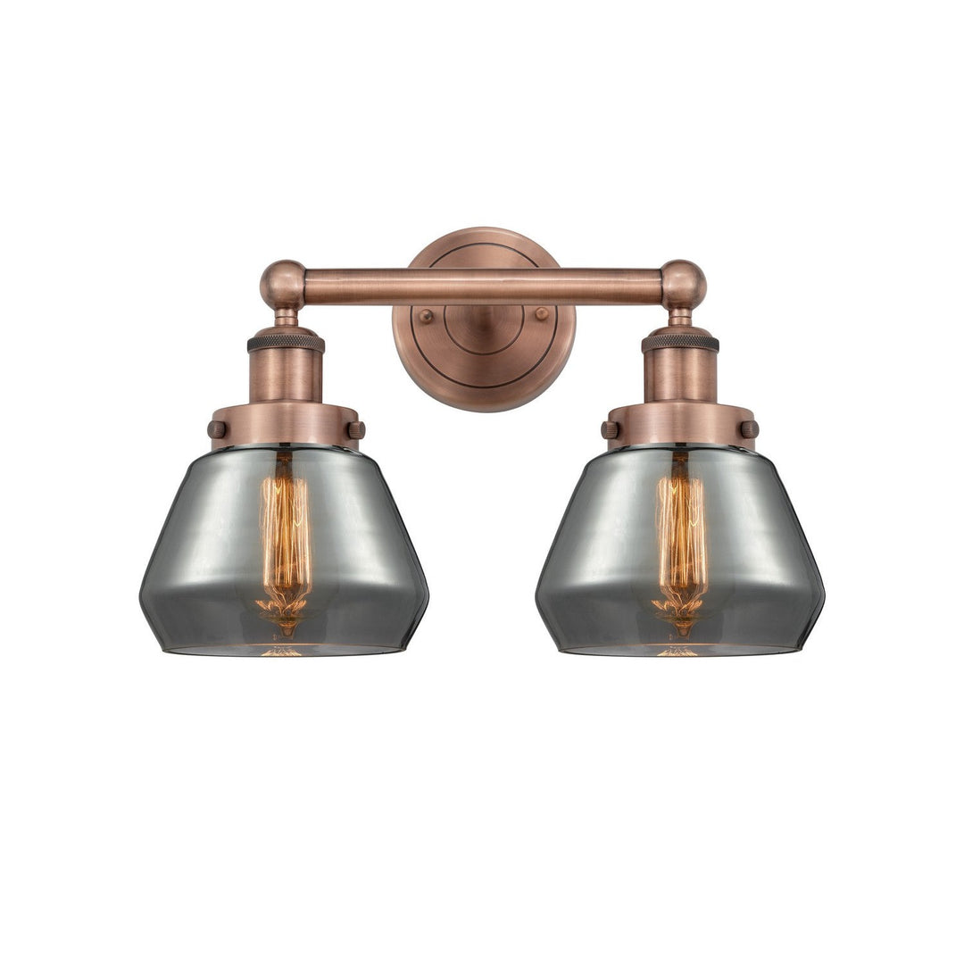 Innovations Edison 616-2W-AC-G173 Bath Vanity Light 16 in. wide - Antique Copper