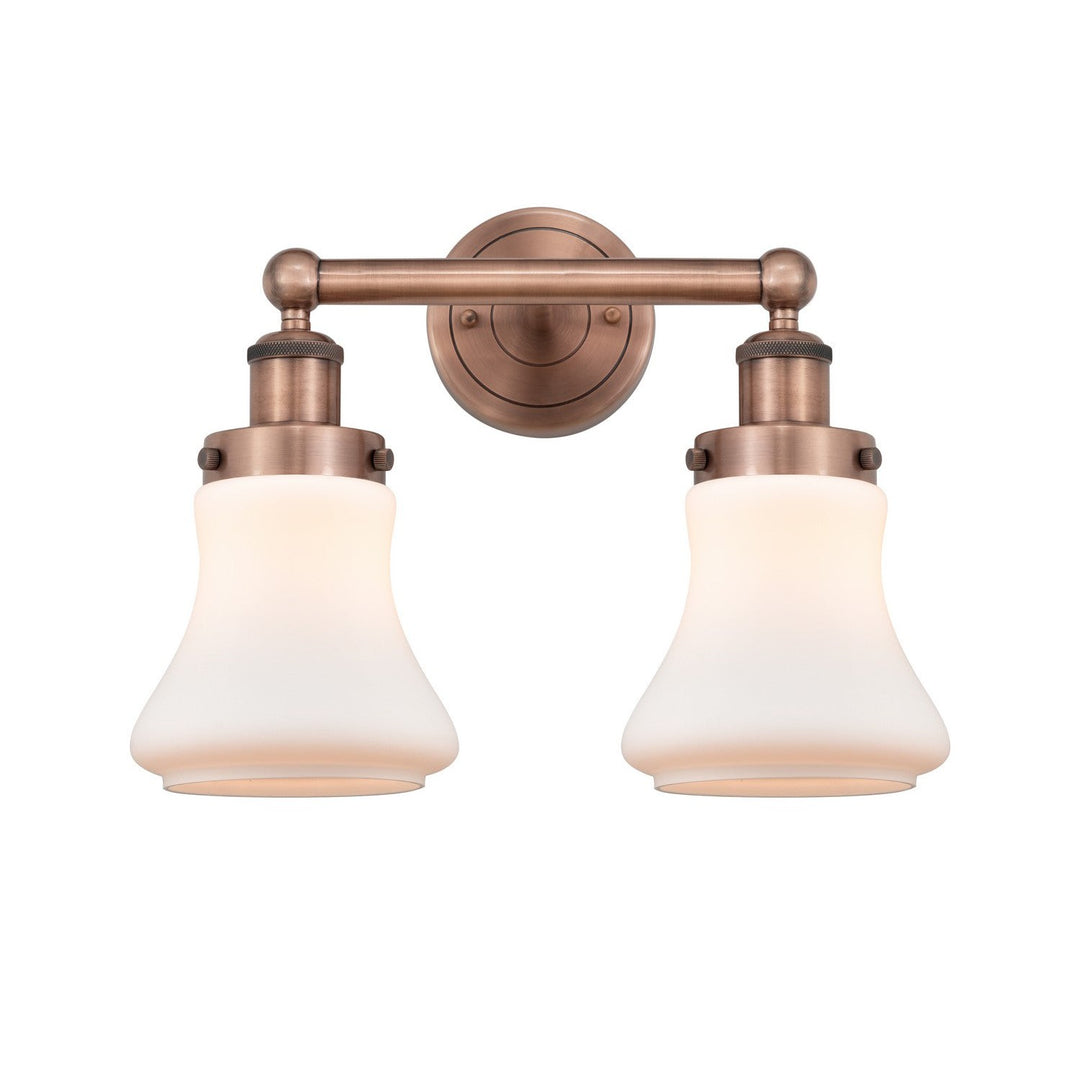 Innovations Edison 616-2W-AC-G191 Bath Vanity Light 16 in. wide - Antique Copper