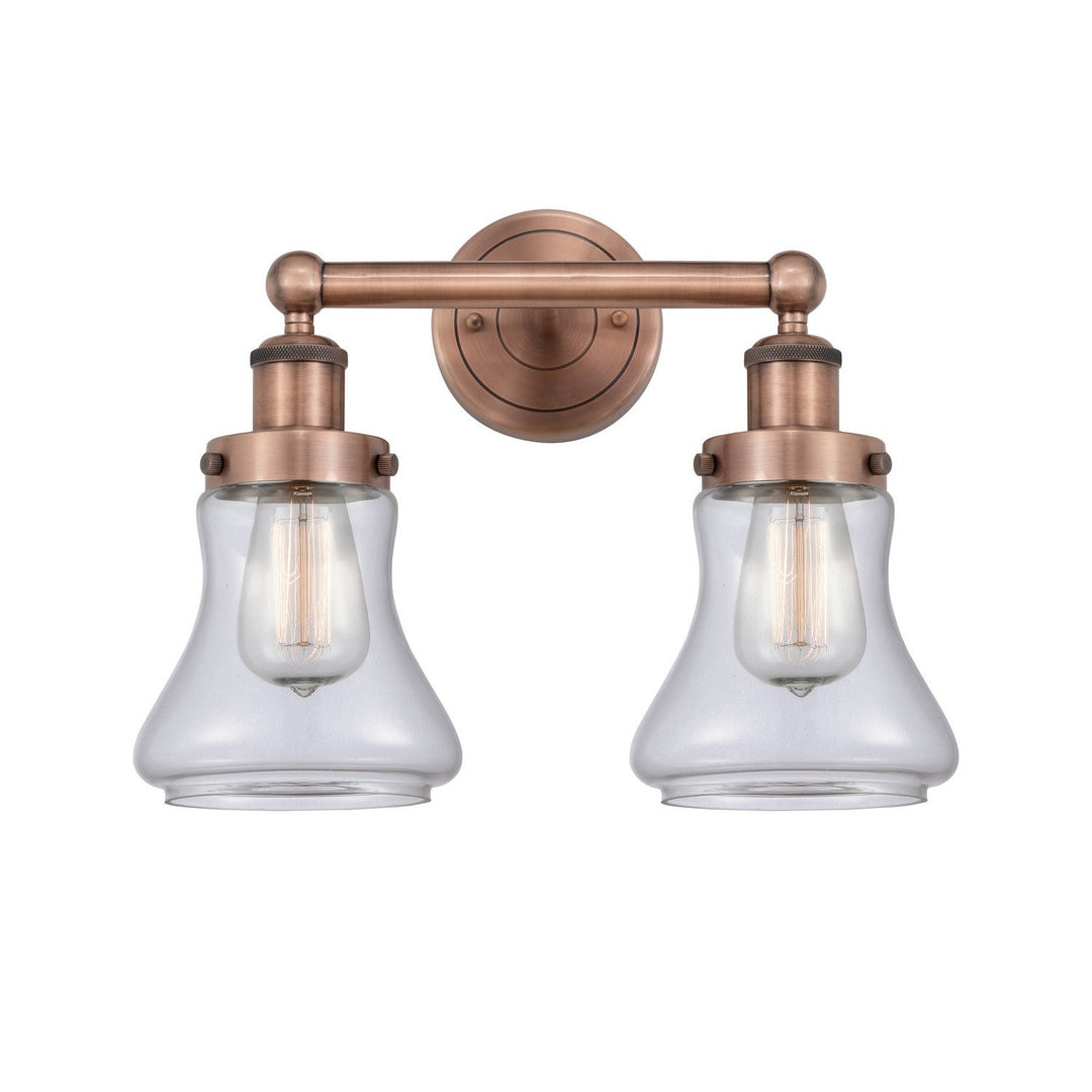 Innovations Edison 616-2W-AC-G192 Bath Vanity Light 16 in. wide - Antique Copper