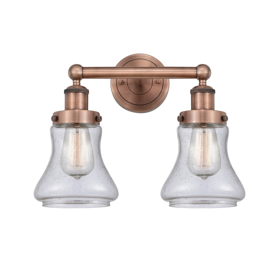 Innovations Edison 616-2W-AC-G194 Bath Vanity Light 16 in. wide - Antique Copper