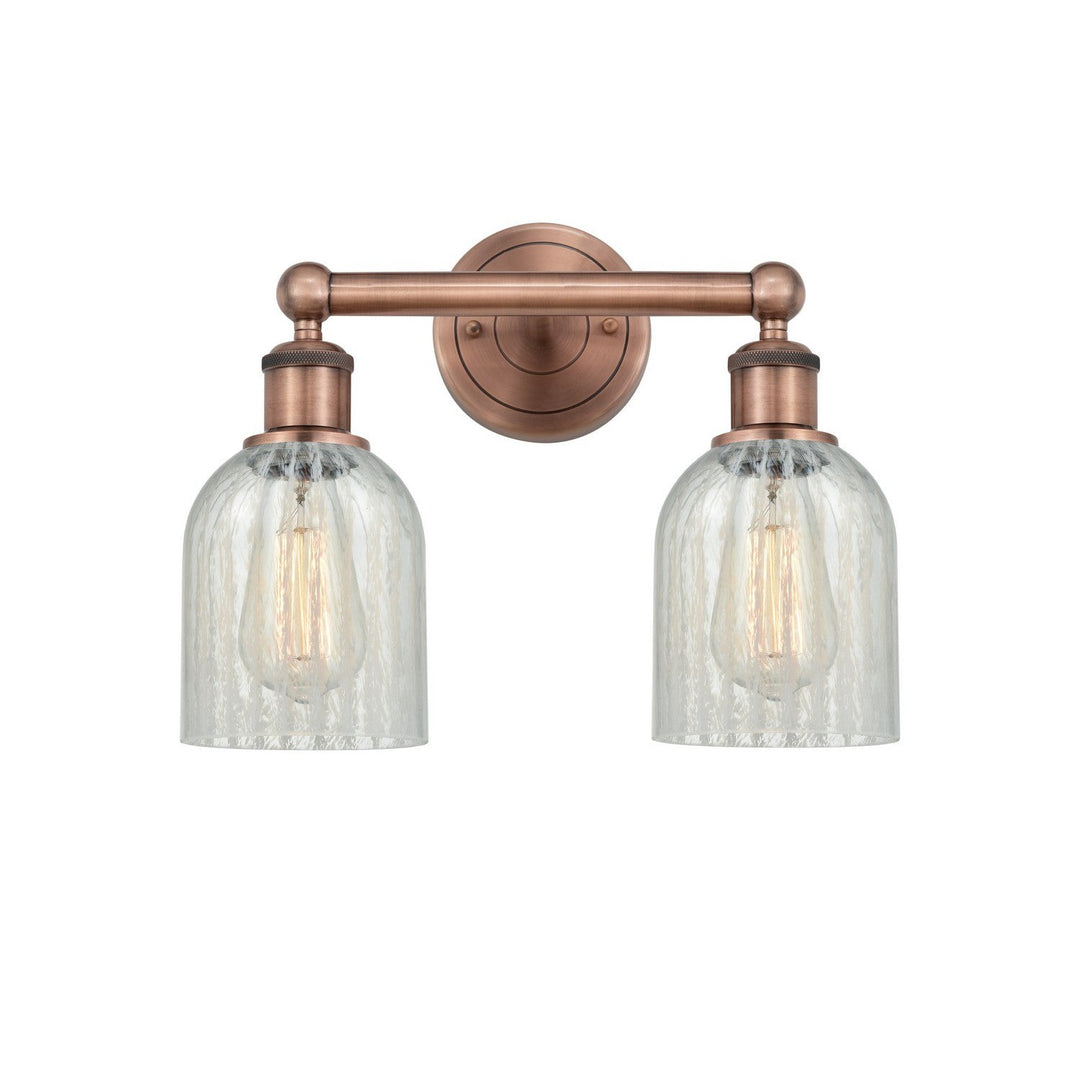 Innovations Edison 616-2W-AC-G2511 Bath Vanity Light 14 in. wide - Antique Copper