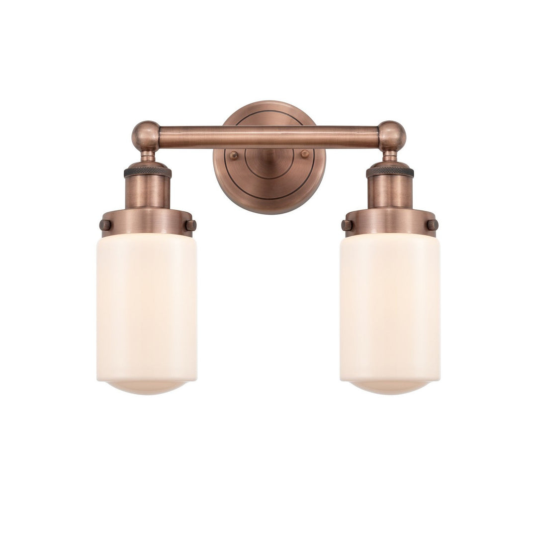 Innovations Edison 616-2W-AC-G311 Bath Vanity Light 16 in. wide - Antique Copper