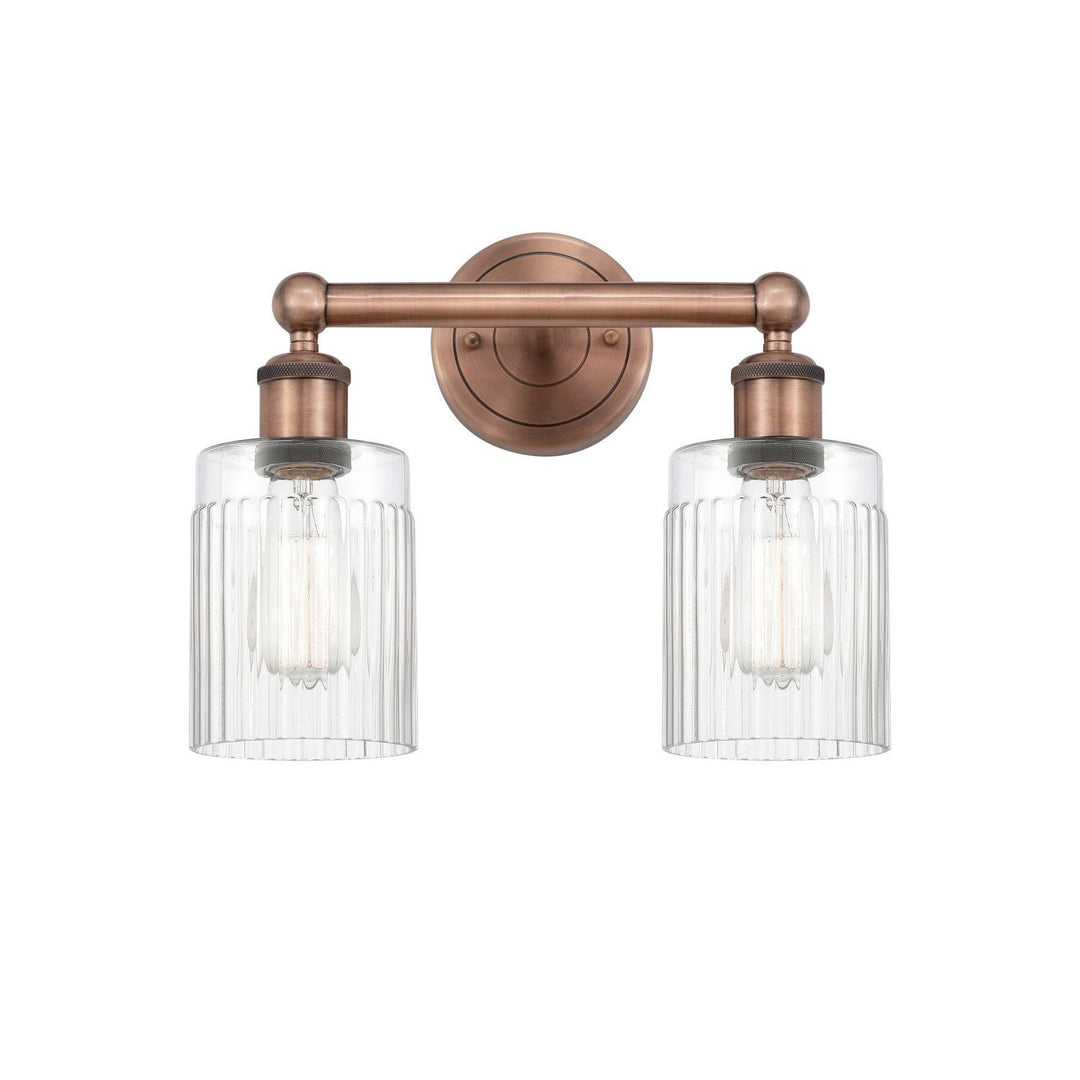 Innovations Edison 616-2W-AC-G342 Bath Vanity Light 14 in. wide - Antique Copper