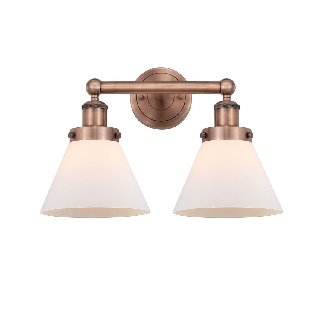 Innovations Edison 616-2W-AC-G41 Bath Vanity Light 17 in. wide - Antique Copper