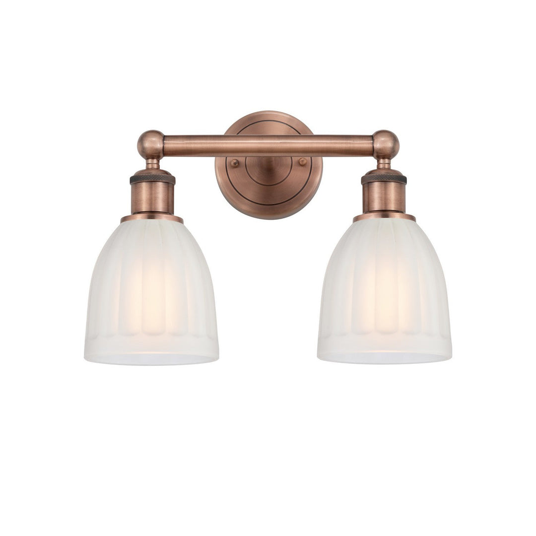 Innovations Edison 616-2W-AC-G441 Bath Vanity Light 15 in. wide - Antique Copper