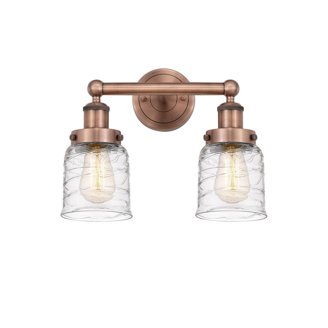 Innovations Edison 616-2W-AC-G513 Bath Vanity Light 16 in. wide - Antique Copper