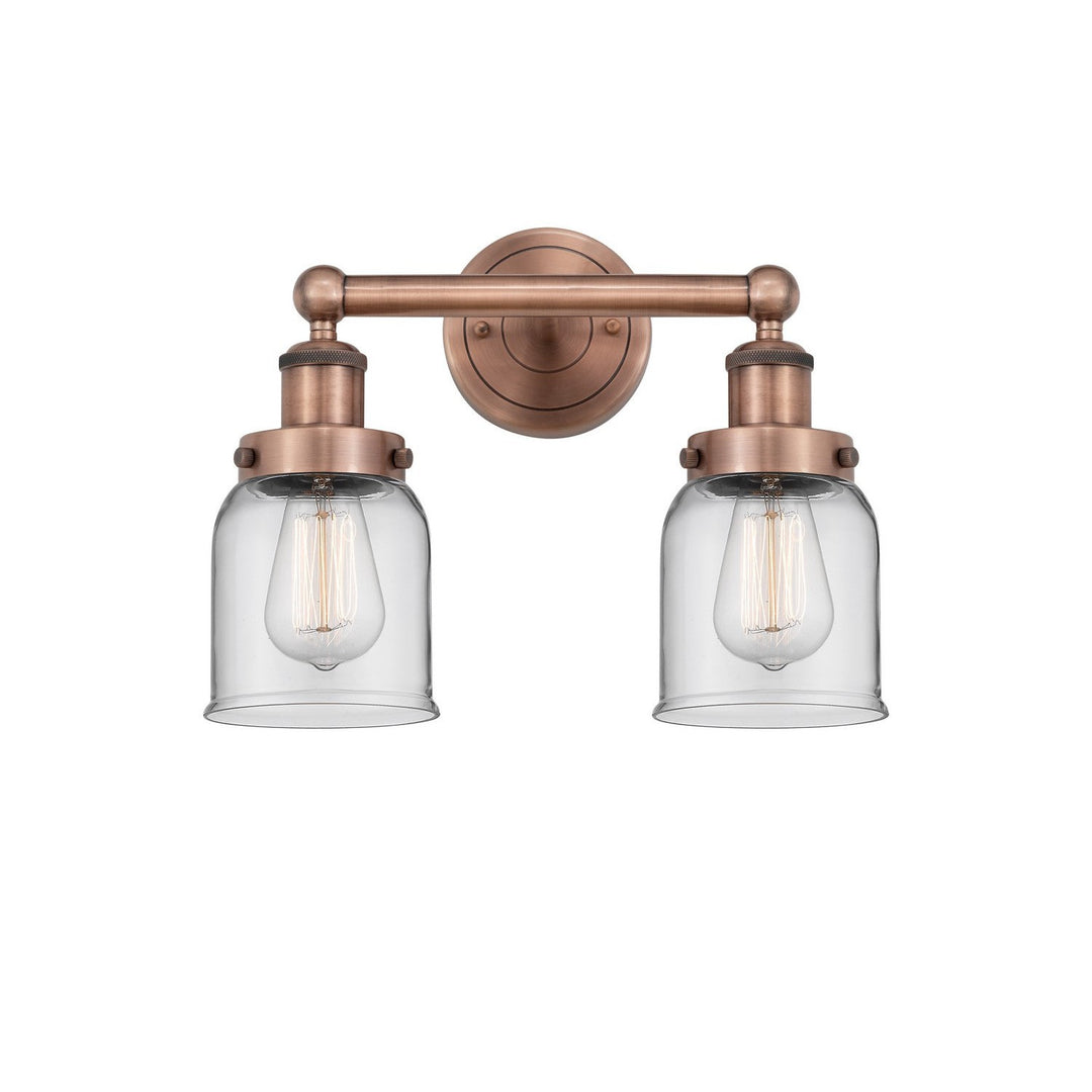 Innovations Edison 616-2W-AC-G52 Bath Vanity Light 16 in. wide - Antique Copper