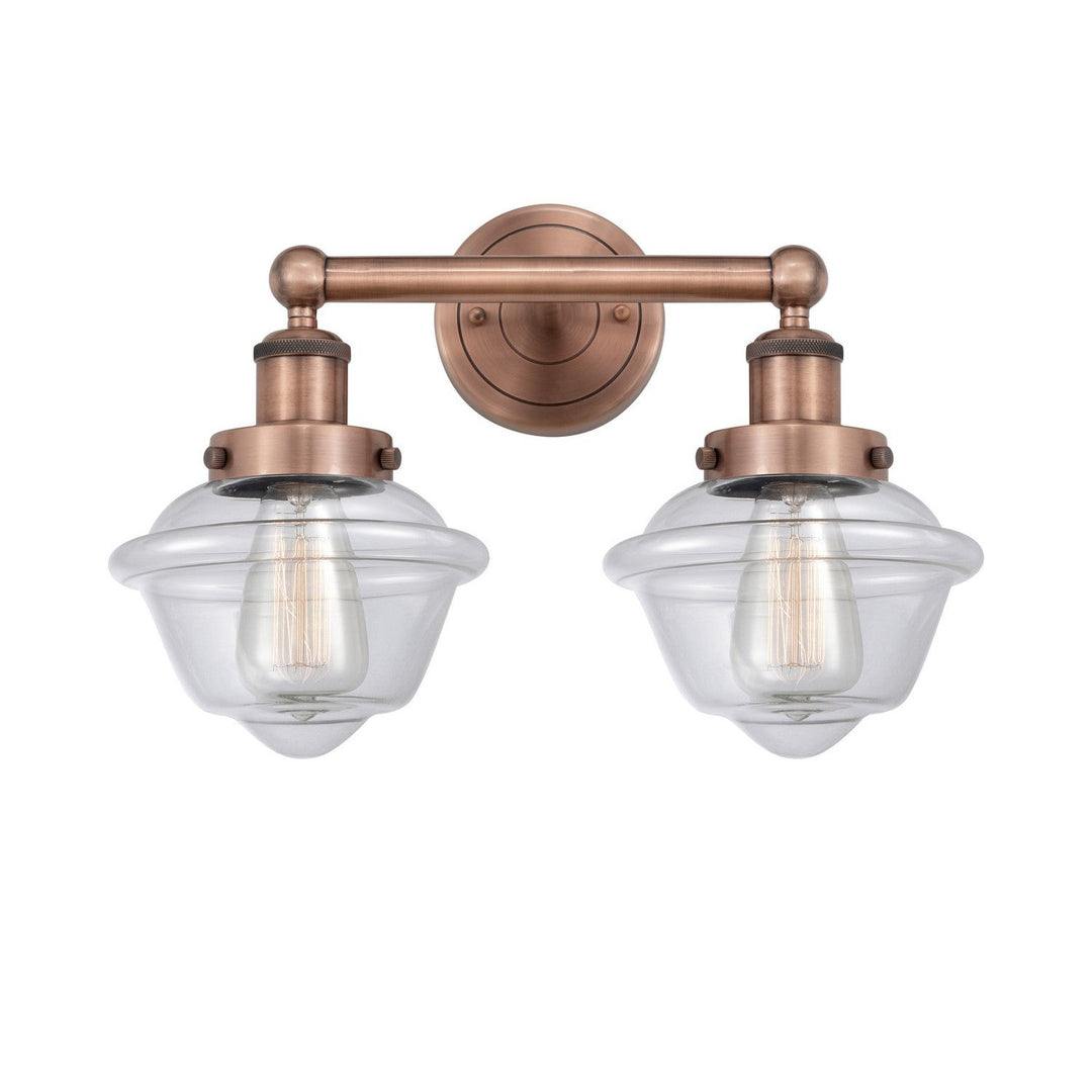 Innovations Edison 616-2W-AC-G532 Bath Vanity Light 16 in. wide - Antique Copper