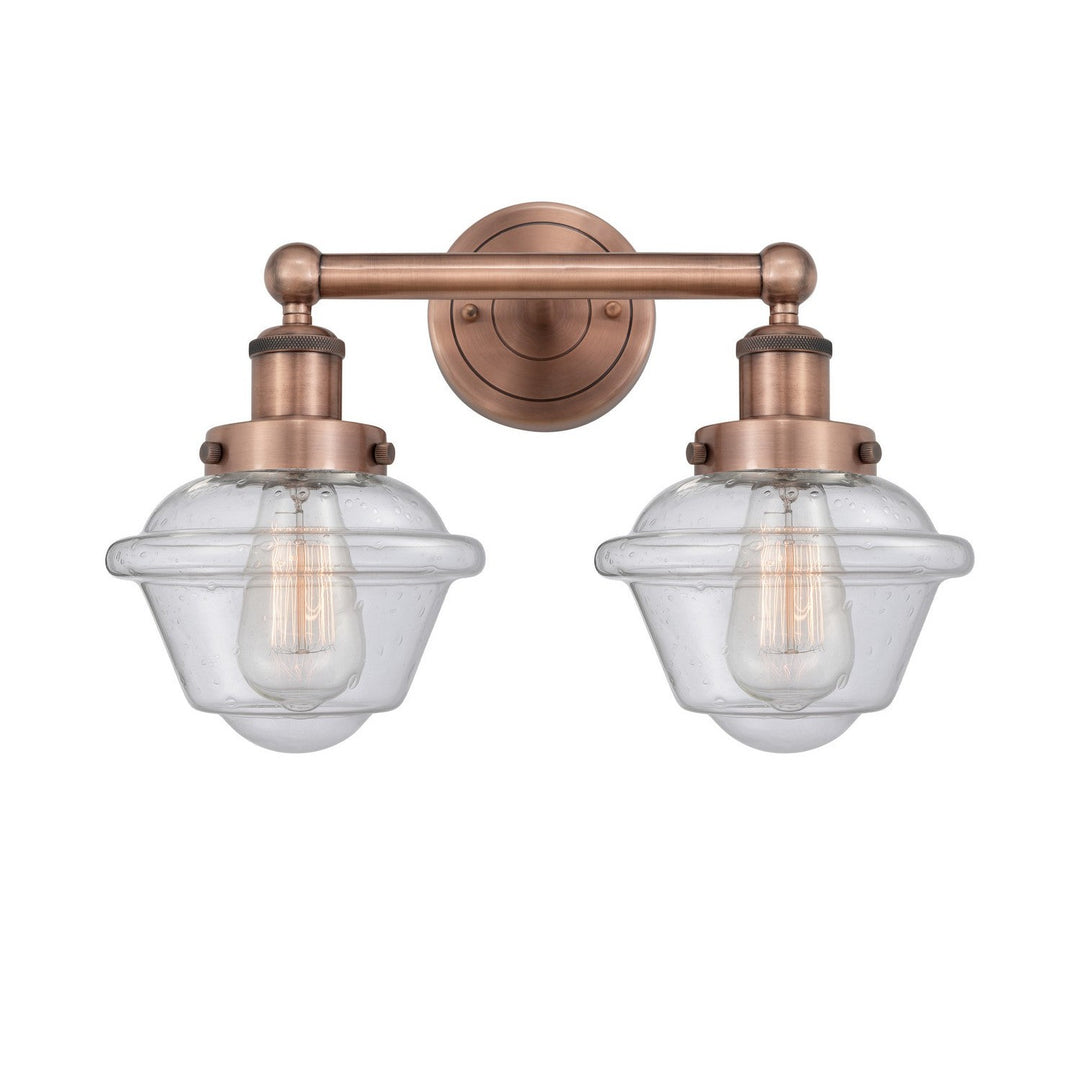 Innovations Edison 616-2W-AC-G534 Bath Vanity Light 16 in. wide - Antique Copper