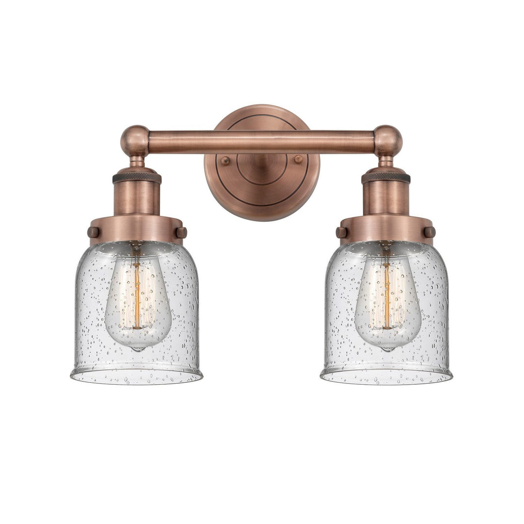 Innovations Edison 616-2W-AC-G54 Bath Vanity Light 16 in. wide - Antique Copper