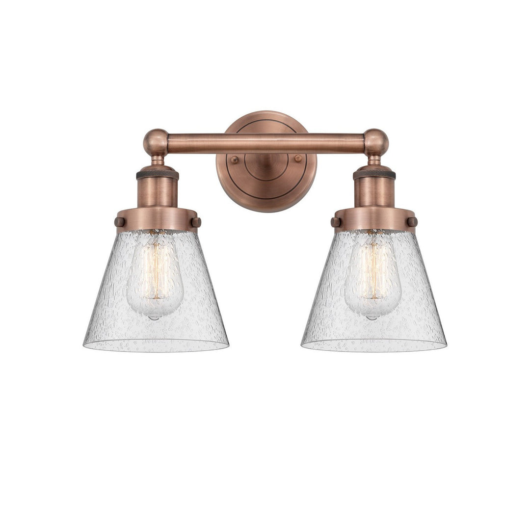 Innovations Edison 616-2W-AC-G64 Bath Vanity Light 16 in. wide - Antique Copper