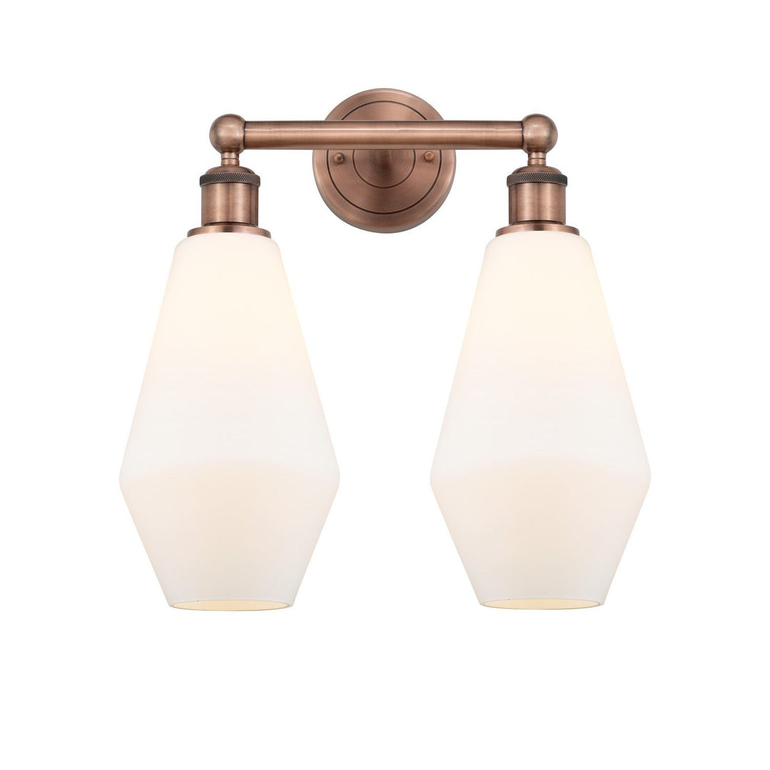 Innovations Downtown Urban 616-2W-AC-G651-7 Bath Vanity Light 16 in. wide - Antique Copper