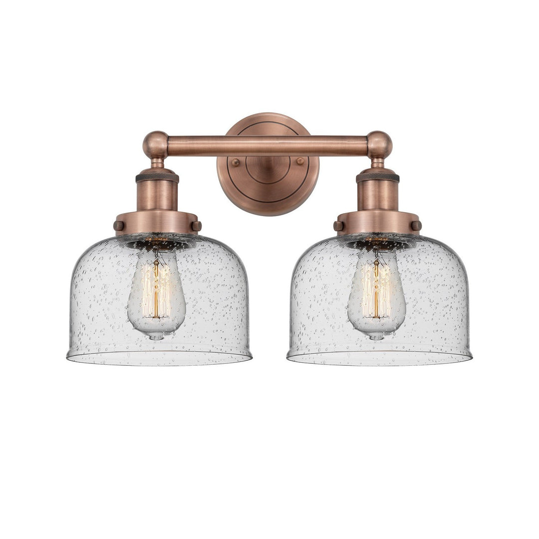 Innovations Edison 616-2W-AC-G74 Bath Vanity Light 16 in. wide - Antique Copper