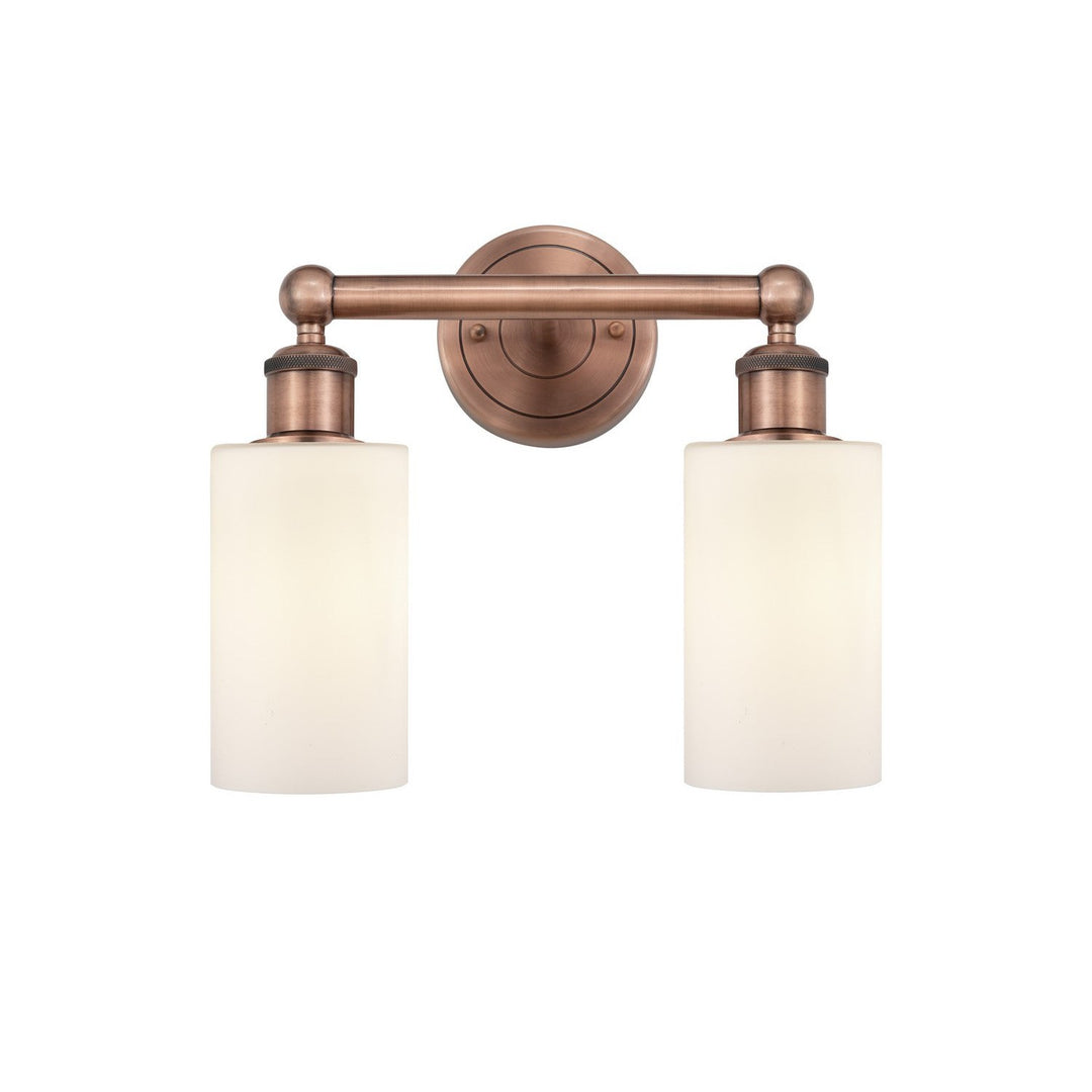 Innovations Edison 616-2W-AC-G801 Bath Vanity Light 13 in. wide - Antique Copper