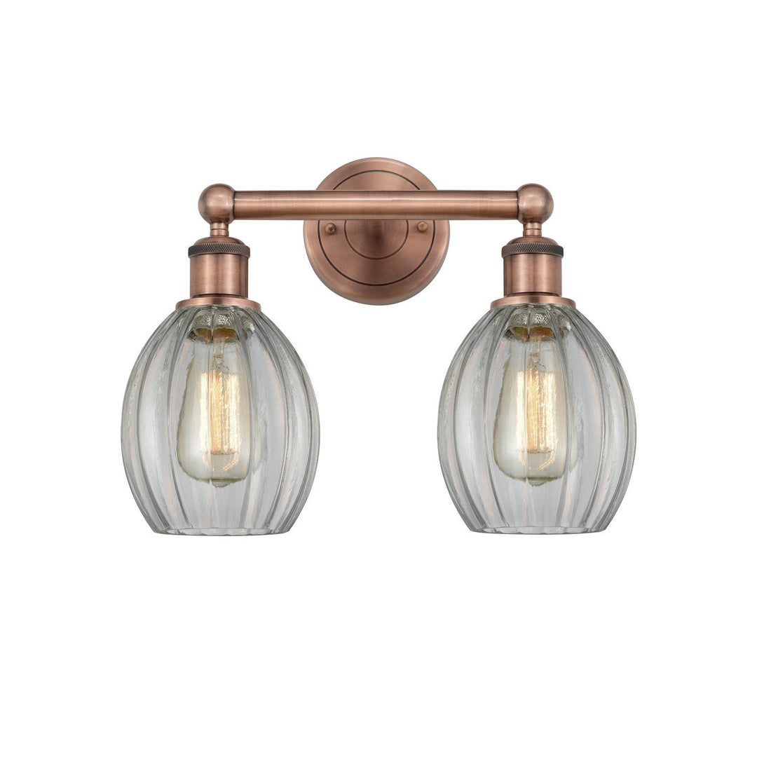 Innovations Edison 616-2W-AC-G82 Bath Vanity Light 15 in. wide - Antique Copper