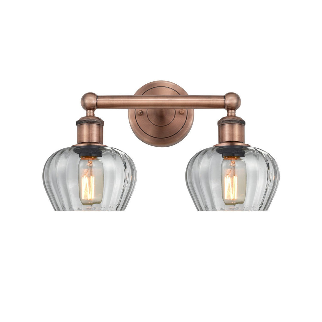 Innovations Edison 616-2W-AC-G92 Bath Vanity Light 16 in. wide - Antique Copper