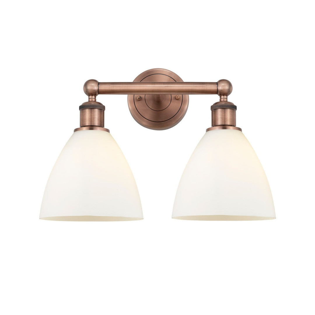 Innovations Edison 616-2W-AC-GBD-751 Bath Vanity Light 17 in. wide - Antique Copper