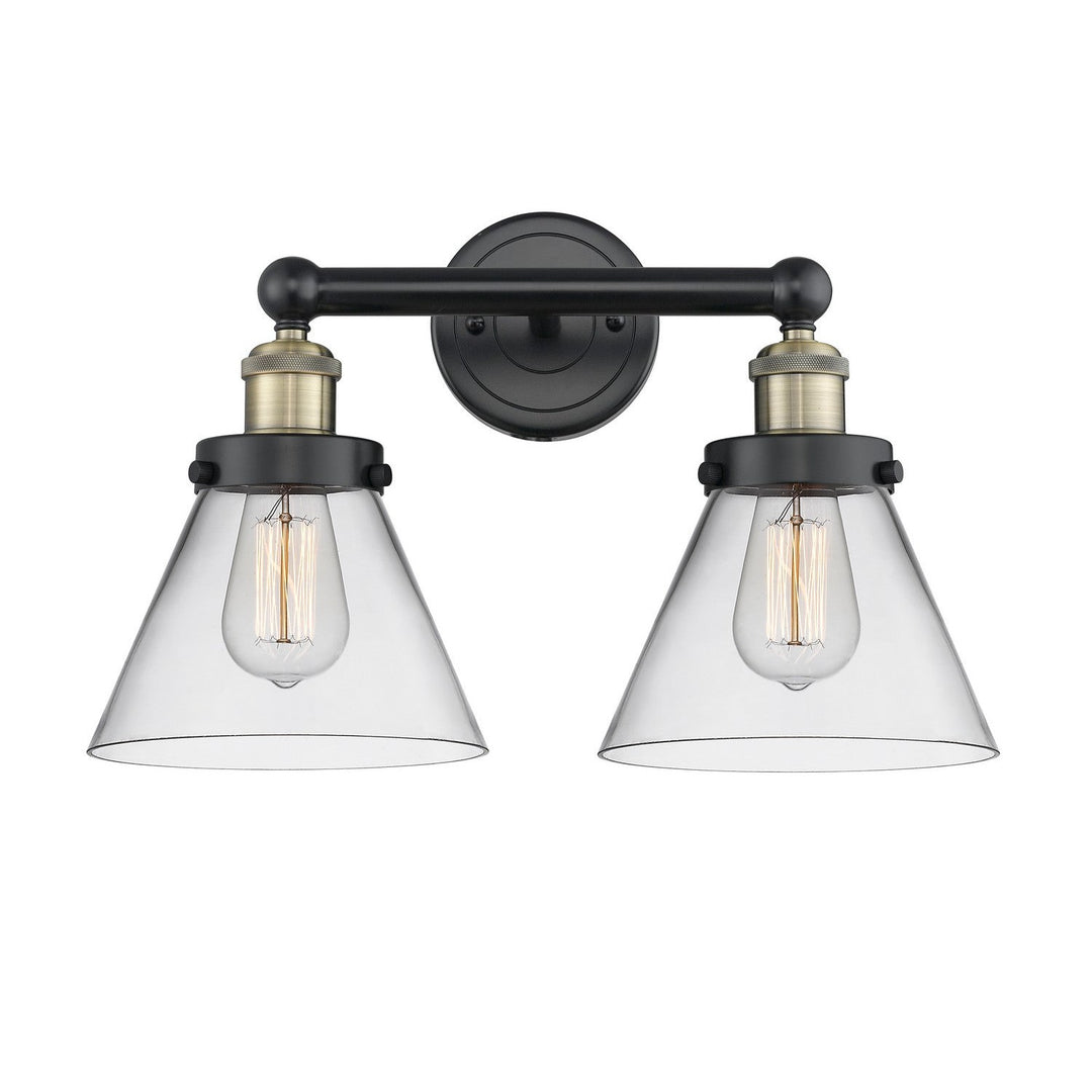 Innovations Edison 616-2W-BAB-G42 Bath Vanity Light 17 in. wide - Black Antique Brass