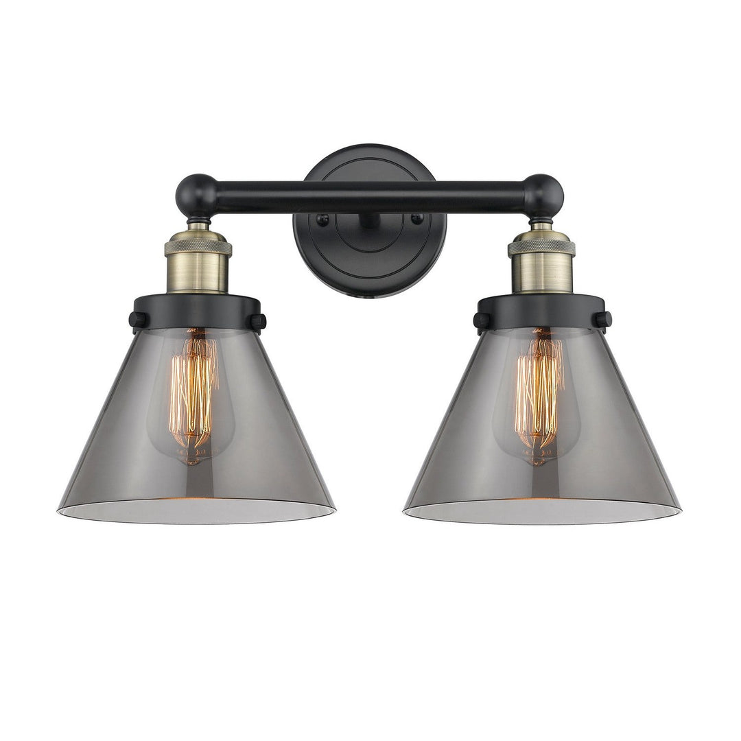 Innovations Edison 616-2W-BAB-G43 Bath Vanity Light 16 in. wide - Black Antique Brass