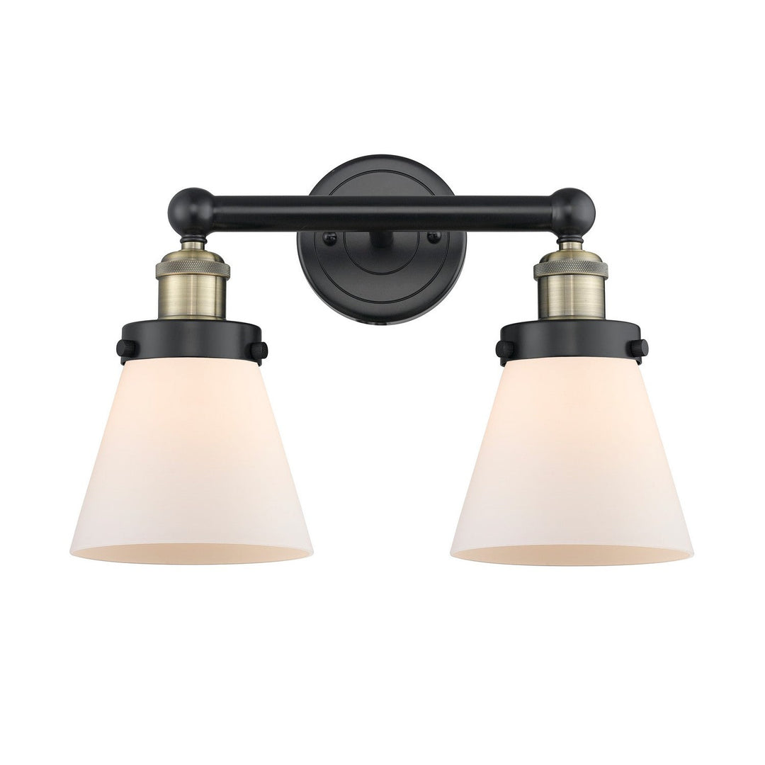 Innovations Edison 616-2W-BAB-G61 Bath Vanity Light 16 in. wide - Black Antique Brass