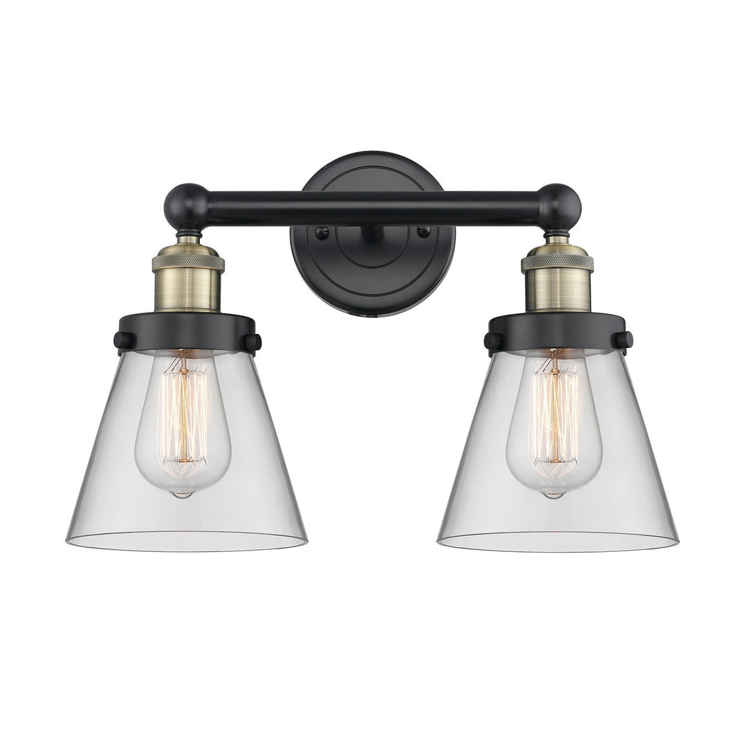 Innovations Edison 616-2W-BAB-G62 Bath Vanity Light 16 in. wide - Black Antique Brass