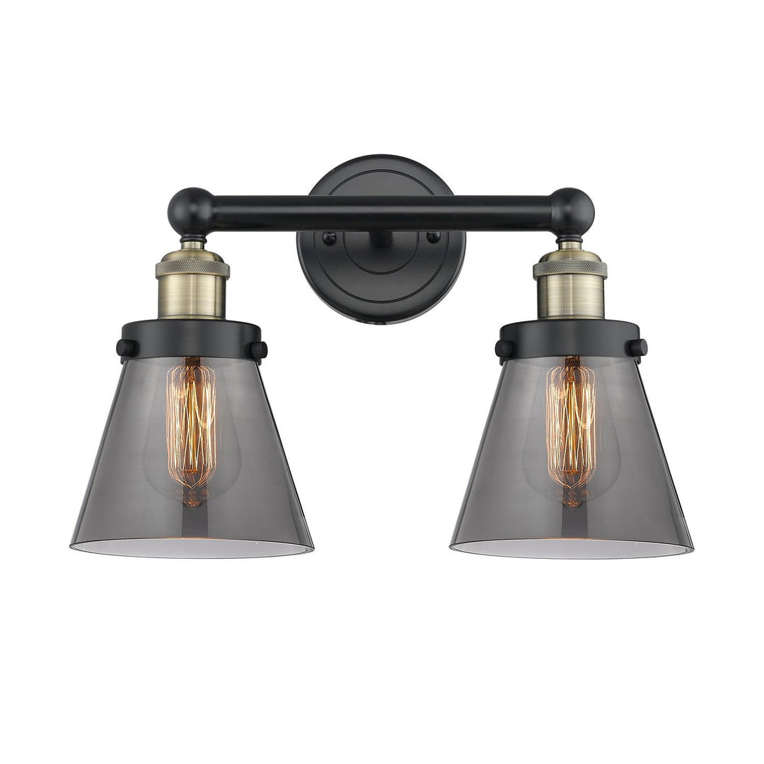 Innovations Edison 616-2W-BAB-G63 Bath Vanity Light 16 in. wide - Black Antique Brass