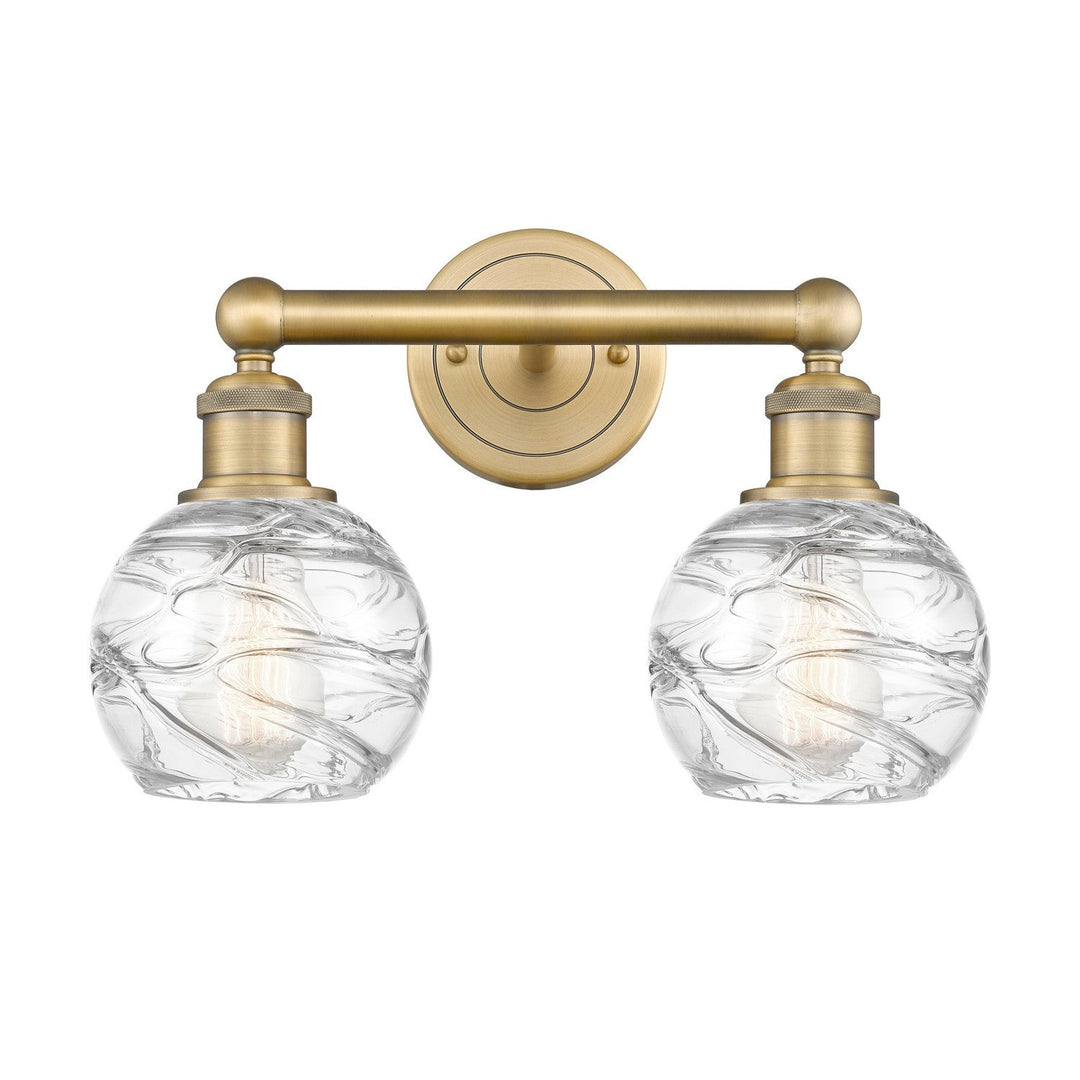 Innovations Edison 616-2W-BB-G1213-6 Bath Vanity Light 15 in. wide - Brushed Brass