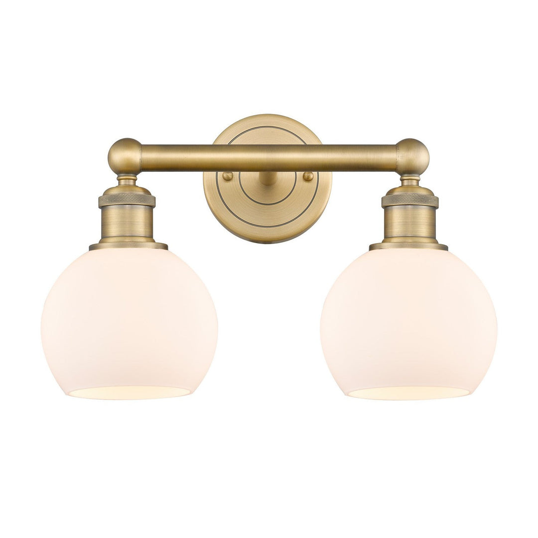 Innovations Edison 616-2W-BB-G121-6 Bath Vanity Light 15 in. wide - Brushed Brass