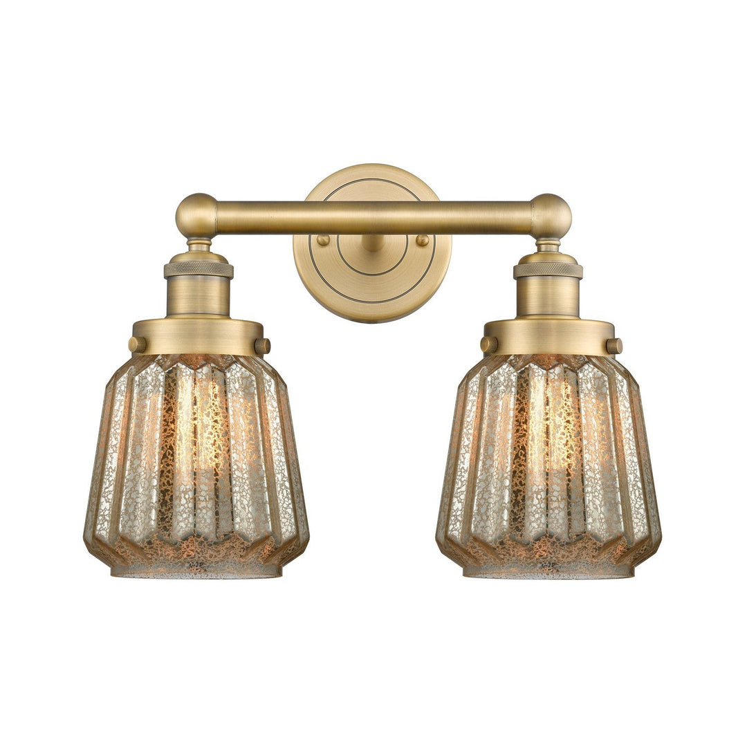 Innovations Edison 616-2W-BB-G146 Bath Vanity Light 16 in. wide - Brushed Brass