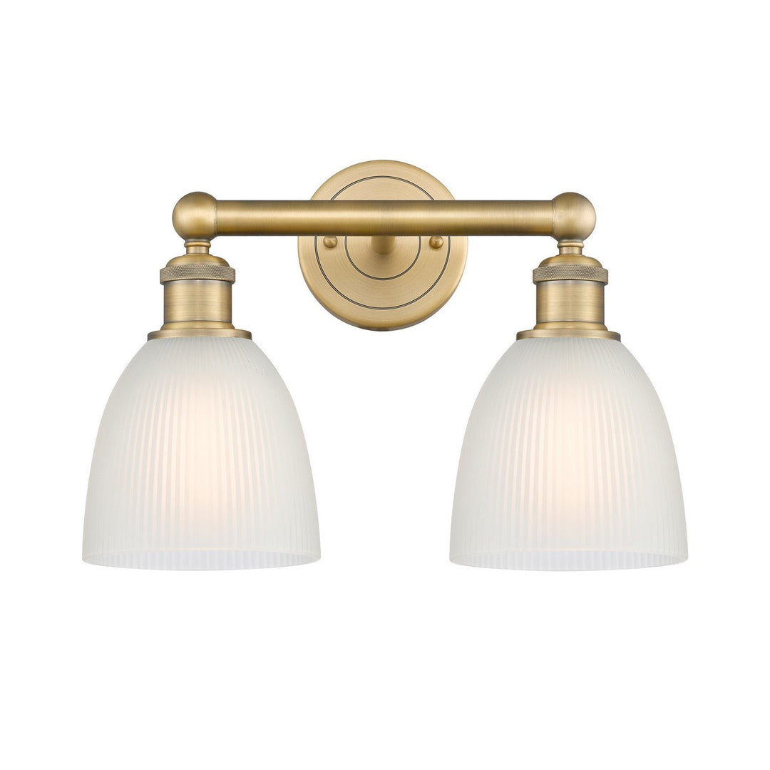 Innovations Edison 616-2W-BB-G381 Bath Vanity Light 15 in. wide - Brushed Brass