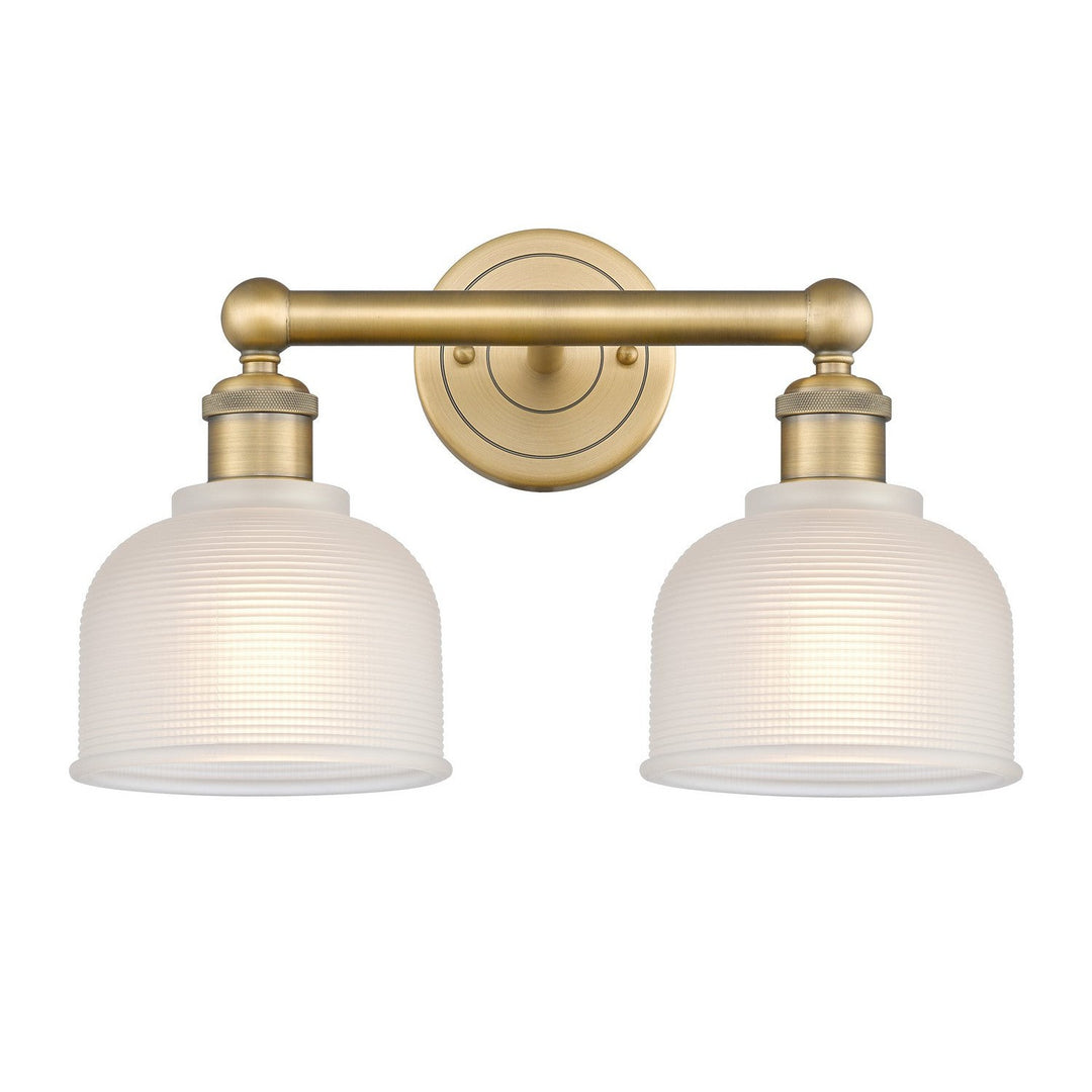 Innovations Edison 616-2W-BB-G411 Bath Vanity Light 15 in. wide - Brushed Brass