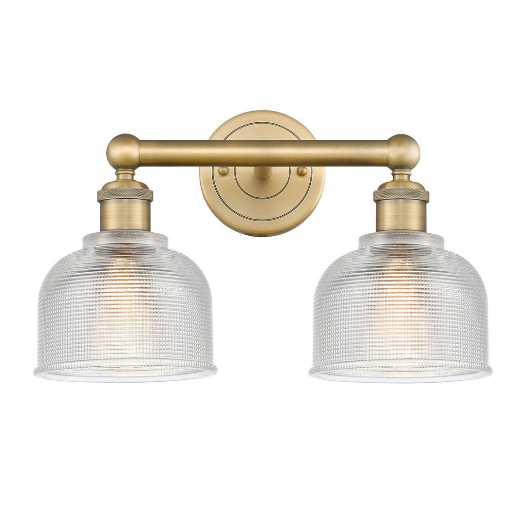 Innovations Edison 616-2W-BB-G412 Bath Vanity Light 15 in. wide - Brushed Brass