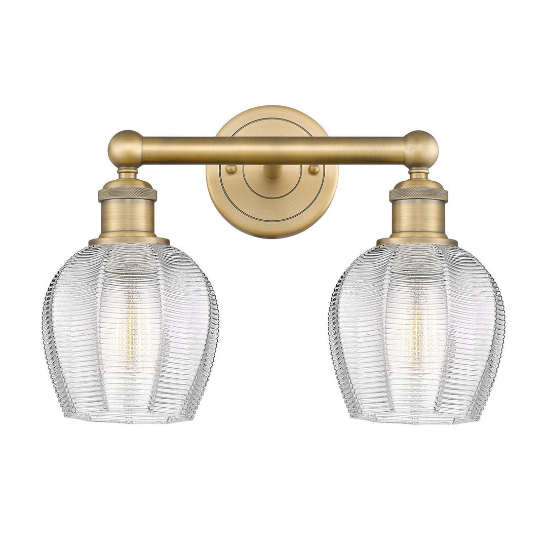 Innovations Edison 616-2W-BB-G462-6 Bath Vanity Light 15 in. wide - Brushed Brass