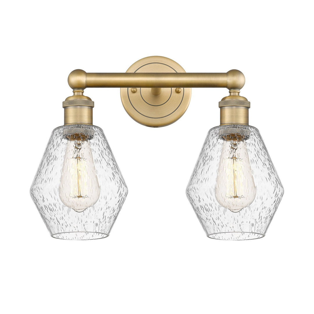 Innovations Edison 616-2W-BB-G654-6 Bath Vanity Light 15 in. wide - Brushed Brass