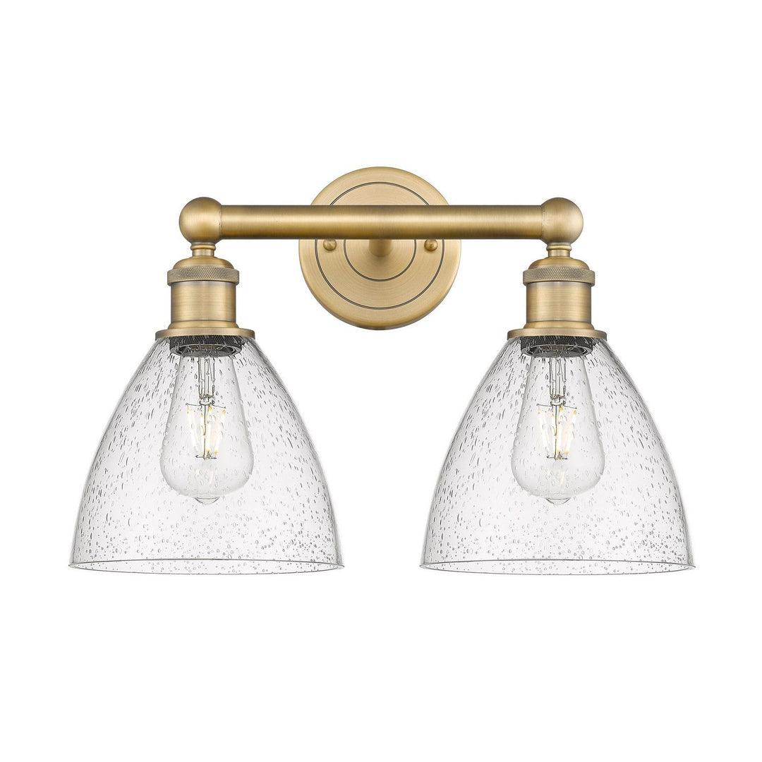 Innovations Edison 616-2W-BB-GBD-754 Bath Vanity Light 17 in. wide - Brushed Brass