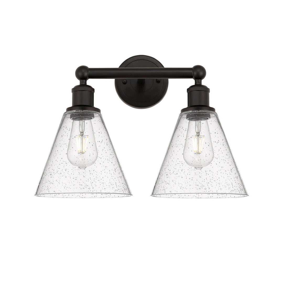 Innovations Downtown Urban 616-2W-OB-GBC-84 Bath Vanity Light 17 in. wide - Oil Rubbed Bronze