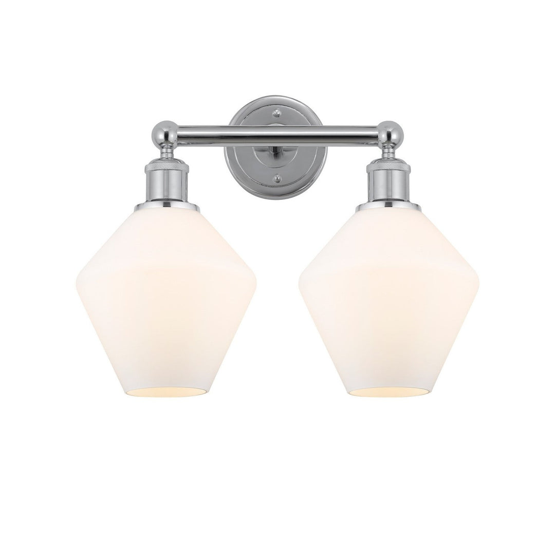 Innovations Downtown Urban 616-2W-PC-G651-8 Bath Vanity Light 17 in. wide - Polished Chrome