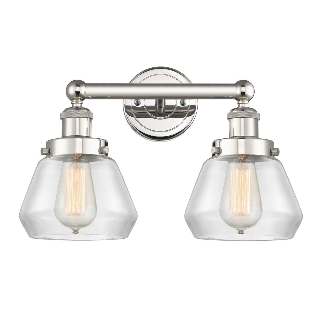 Innovations Edison 616-2W-PN-G172 Bath Vanity Light 16 in. wide - Polished Nickel