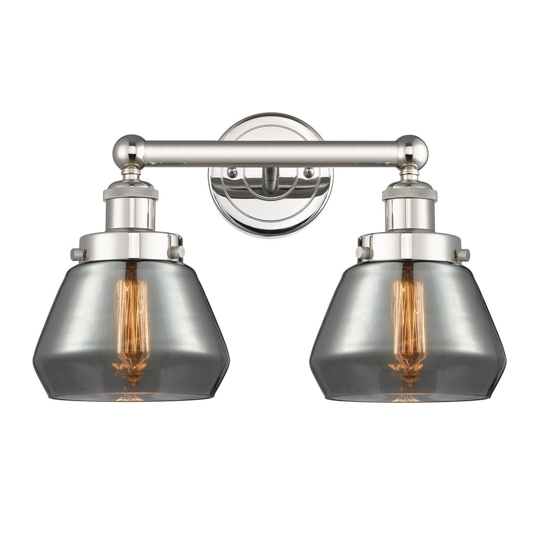 Innovations Edison 616-2W-PN-G173 Bath Vanity Light 16 in. wide - Polished Nickel