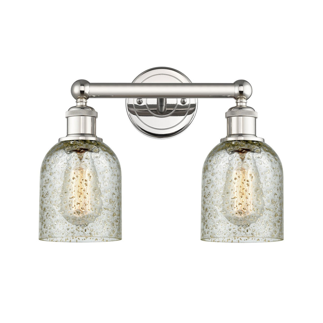 Innovations Edison 616-2W-PN-G259 Bath Vanity Light 14 in. wide - Polished Nickel