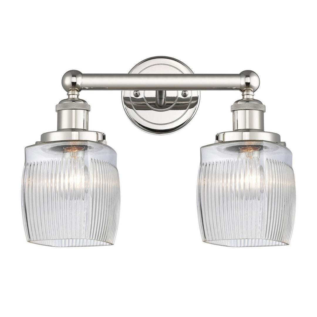 Innovations Edison 616-2W-PN-G302 Bath Vanity Light 15 in. wide - Polished Nickel