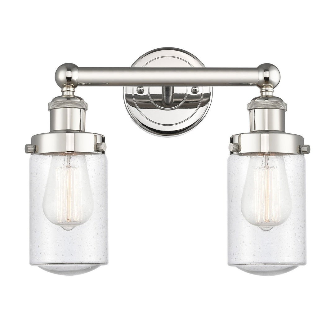 Innovations Edison 616-2W-PN-G314 Bath Vanity Light 16 in. wide - Polished Nickel