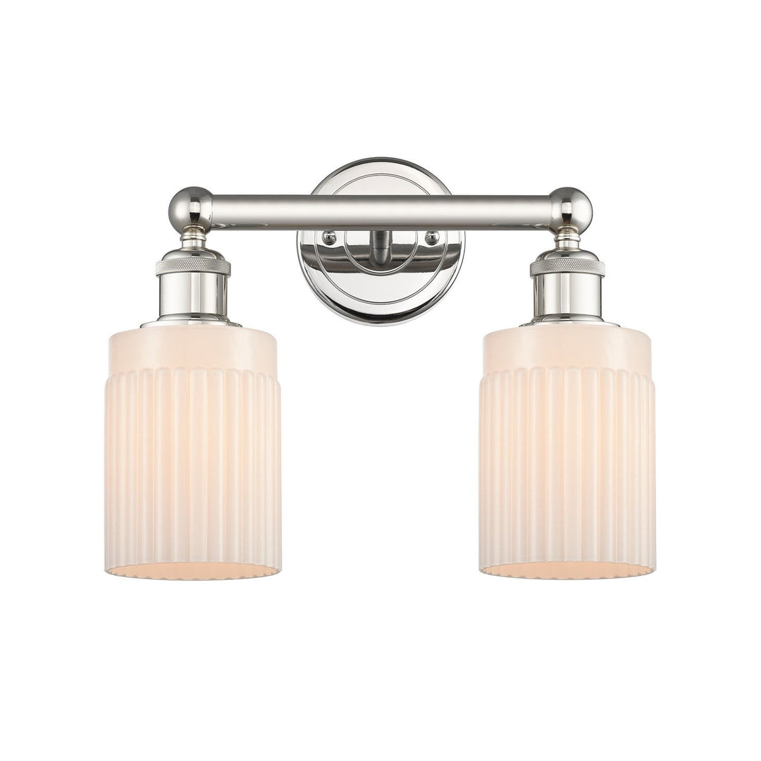 Innovations Edison 616-2W-PN-G341 Bath Vanity Light 14 in. wide - Polished Nickel