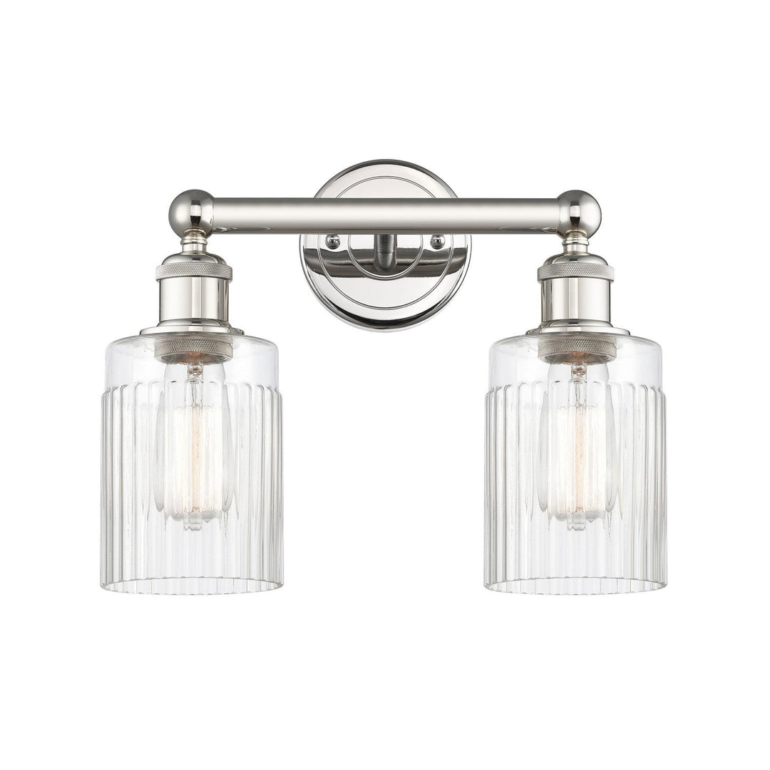 Innovations Edison 616-2W-PN-G342 Bath Vanity Light 14 in. wide - Polished Nickel