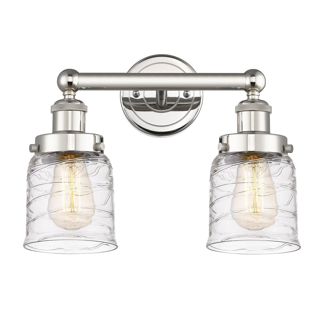 Innovations Edison 616-2W-PN-G513 Bath Vanity Light 16 in. wide - Polished Nickel