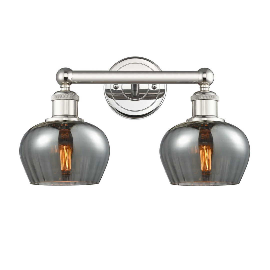 Innovations Edison 616-2W-PN-G93 Bath Vanity Light 16 in. wide - Polished Nickel