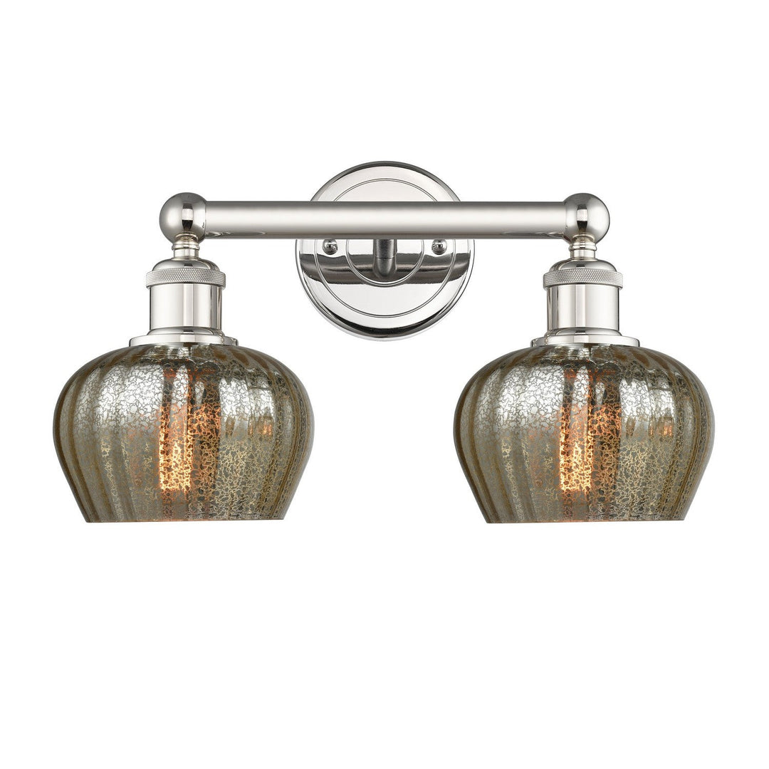 Innovations Edison 616-2W-PN-G96 Bath Vanity Light 16 in. wide - Polished Nickel