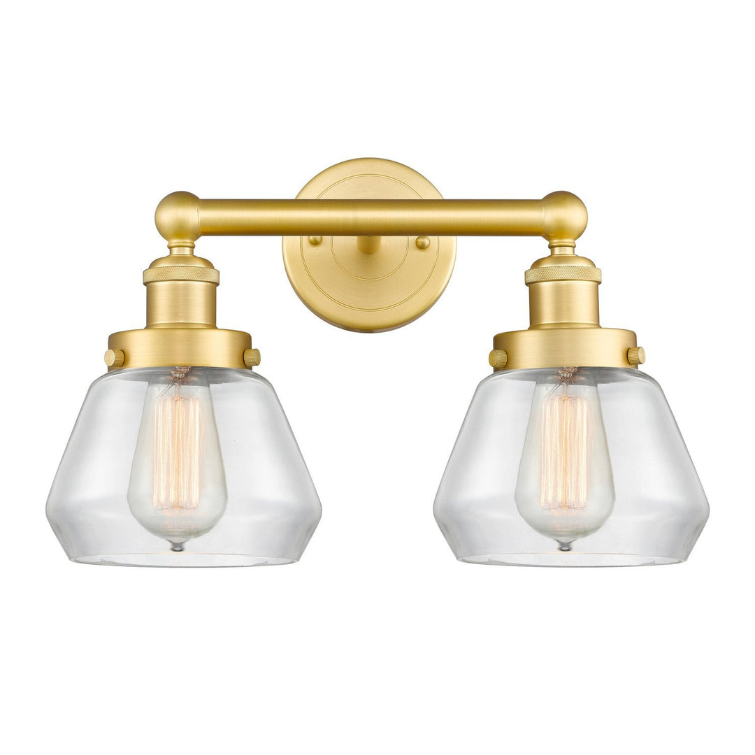 Innovations Edison 616-2W-SG-G172 Bath Vanity Light 16 in. wide - Satin Gold