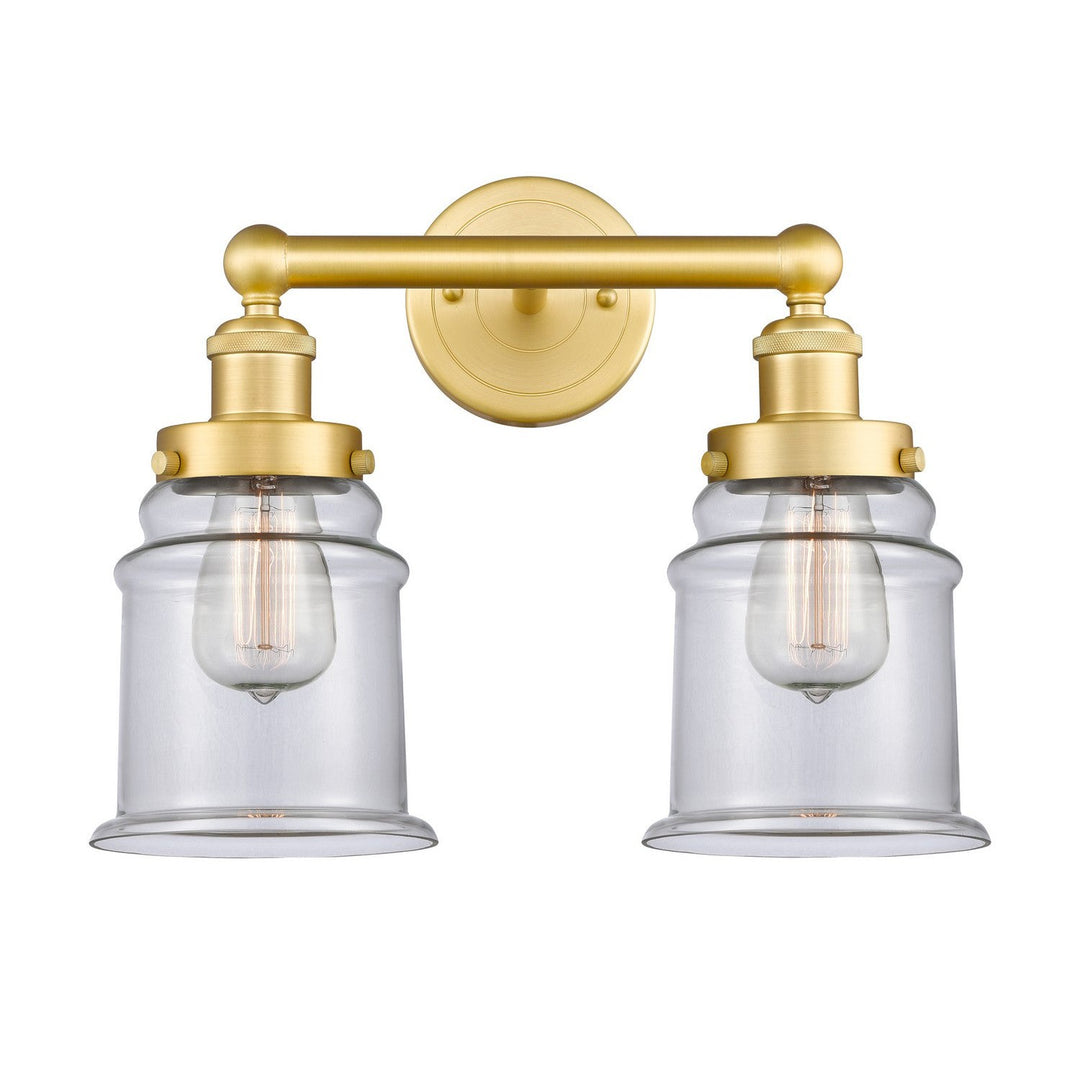 Innovations Edison 616-2W-SG-G182 Bath Vanity Light 15 in. wide - Satin Gold